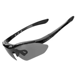 RockBros Okulary rowerowe Rockbros 10143 fotochromowe UV400 - czarne