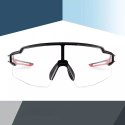 RockBros Okulary rowerowe Rockbros 10173 fotochromowe UV400 - czarno-czerwone