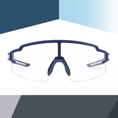 RockBros Okulary rowerowe Rockbros 10174 fotochromowe UV400 - niebieskie RockBros Okulary rowerowe Rockbros 10174 fotochromowe UV400 - niebieskie