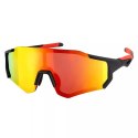 RockBros Okulary rowerowe Rockbros 10182 polaryzujące - czerwone