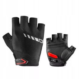 RockBros Rękawiczki rowerowe Rockbros S143-BK M z wkładkami żelowymi - czarne