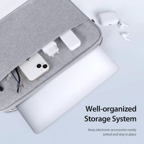 Dux Ducis DUX DUCIS LBDB - futerał na laptop 15.5-16" Horizontal Sleeve - jasno szary Dux Ducis DUX DUCIS LBDB - futerał na laptop 15.5-16" Horizontal Sleeve - jasno szary
