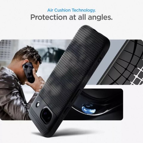 Spigen Etui Spigen Liquid Air do Google Pixel 8A Matte Black Spigen Etui Spigen Liquid Air do Google Pixel 8A Matte Black