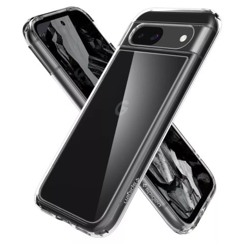 Spigen Etui Spigen Ultra Hybrid do Google Pixel 8A Crystal Clear Spigen Etui Spigen Ultra Hybrid do Google Pixel 8A Crystal Clear