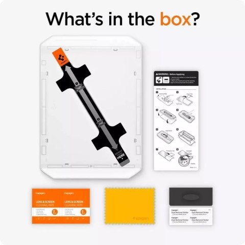 Spigen Szkło hartowane Spigen Glas.tR "EZ Fit" do Apple iPad Pro 13 7 / 2024 Clear Spigen Szkło hartowane Spigen Glas.tR "EZ Fit" do Apple iPad Pro 13 7 / 2024 Clear