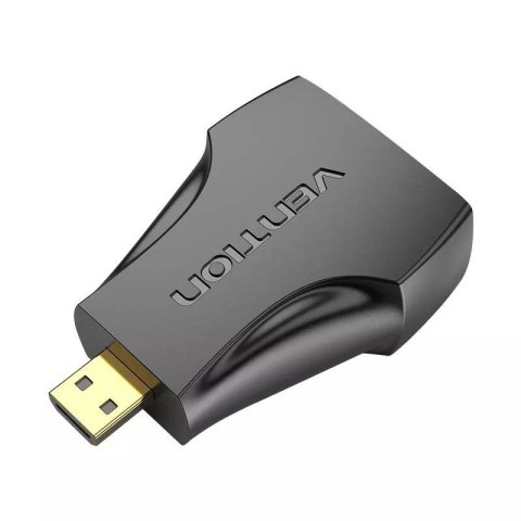 Vention Adapter Micro HDMI męski do HDMI żeński Vention AITB0 (czarny) Vention Adapter Micro HDMI męski do HDMI żeński Vention AITB0 (czarny)