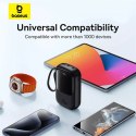 Baseus Powerbank Baseus Qpow Pro+ 20000mAh 22.5W z wbudowanym kablem USB-C i wyświetlaczem - czarny