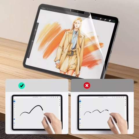 ESR Folia ochronna ESR Paper Feel 2-pack do Apple iPad Pro 11 5 / 2024 Matte Clear ESR Folia ochronna ESR Paper Feel 2-pack do Apple iPad Pro 11 5 / 2024 Matte Clear