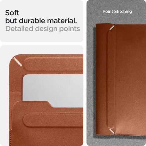 Spigen Etui na laptop pokrowiec Spigen Valentinus Sleeve Laptop 15-16 Classic Brown Spigen Etui na laptop pokrowiec Spigen Valentinus Sleeve Laptop 15-16 Classic Brown