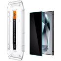 Spigen Szkło hartowane Spigen Glas.tR "Ez Fit" 2-pack do Samsung Galaxy S24 Ultra Privacy