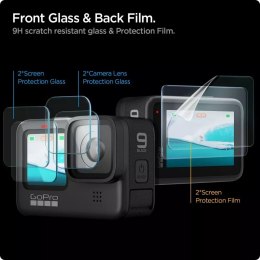 Spigen Szkło hartowane Spigen Glas.tR Slim + Film 2-set do GoPro Hero 9 / 10 / 11 / 12 Clear