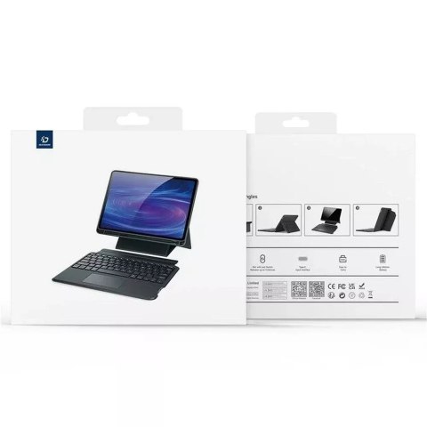 Dux Ducis Etui Dux Ducis DK składane z klawiaturą bezprzewodową do Samsung Galaxy Tab S9 Plus czarne Dux Ducis Etui Dux Ducis DK składane z klawiaturą bezprzewodową do Samsung Galaxy Tab S9 Plus czarne