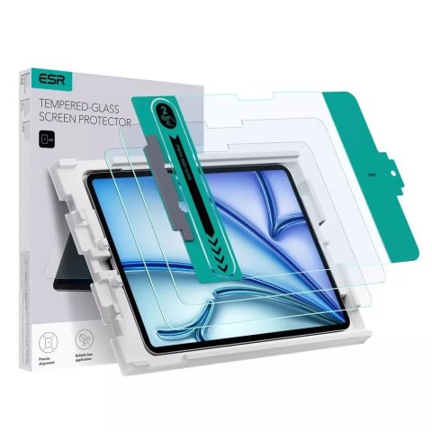 ESR Szkło hartowane ESR Tempered Glass 2-pack do Apple iPad Air 11 6 / 2024 Clear ESR Szkło hartowane ESR Tempered Glass 2-pack do Apple iPad Air 11 6 / 2024 Clear