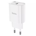 Hoco Ładowarka sieciowa HOCO Typ C PD 20W N14 biała