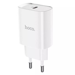 Hoco Ładowarka sieciowa HOCO Typ C PD 20W N14 biała