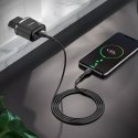 Hoco Ładowarka sieciowa HOCO USB A + kabel USB A do Micro USB QC3.0 3A 18W N3 czarna