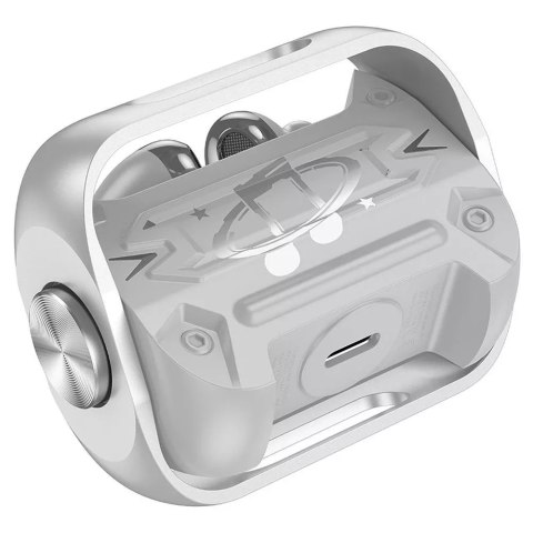 Hoco Słuchawki bezprzewodowe HOCO bluetooth TWS EW55 srebrne Hoco Słuchawki bezprzewodowe HOCO bluetooth TWS EW55 srebrne