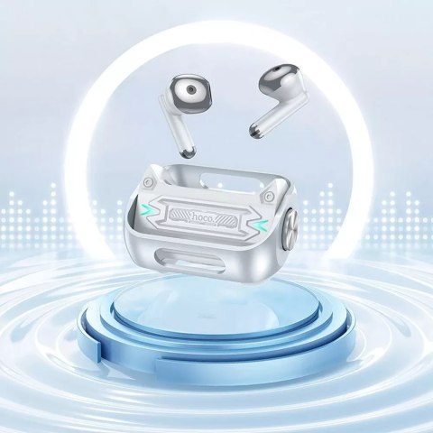 Hoco Słuchawki bezprzewodowe HOCO bluetooth TWS EW55 srebrne Hoco Słuchawki bezprzewodowe HOCO bluetooth TWS EW55 srebrne