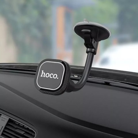 Hoco Uchwyt samochodowy HOCO magnetyczny do szyby / deski CA55 czarny Hoco Uchwyt samochodowy HOCO magnetyczny do szyby / deski CA55 czarny