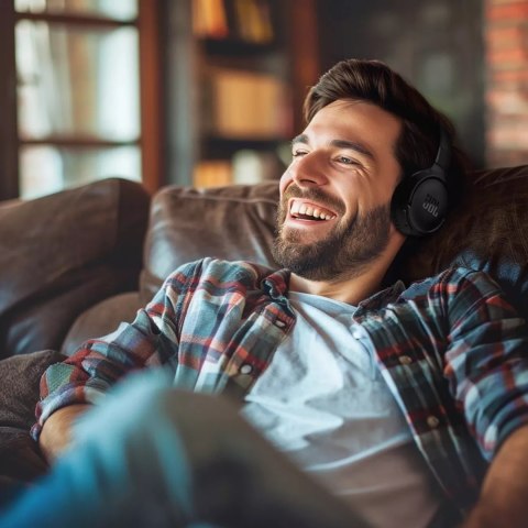 JBL Słuchawki JBL Tune 520BT bezprzewodowe nauszne Bluetooth 5.3 - czarne JBL Słuchawki JBL Tune 520BT bezprzewodowe nauszne Bluetooth 5.3 - czarne