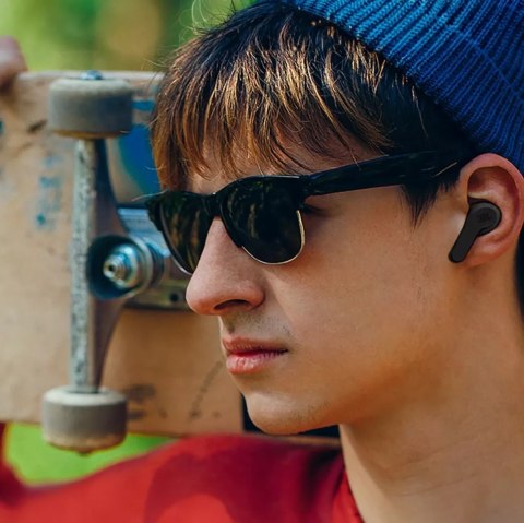 JBL Słuchawki JBL Wave Beam bezprzewodowe dokanałowe Bluetooth 5.2 IP54 IPX2 - czarne JBL Słuchawki JBL Wave Beam bezprzewodowe dokanałowe Bluetooth 5.2 IP54 IPX2 - czarne