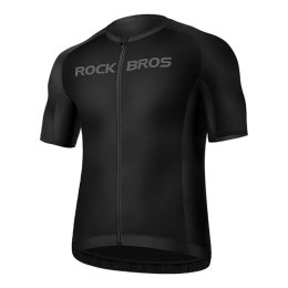 RockBros Koszulka rowerowa Rockbros 15120002004 z krótkim rękawem XL - czarna