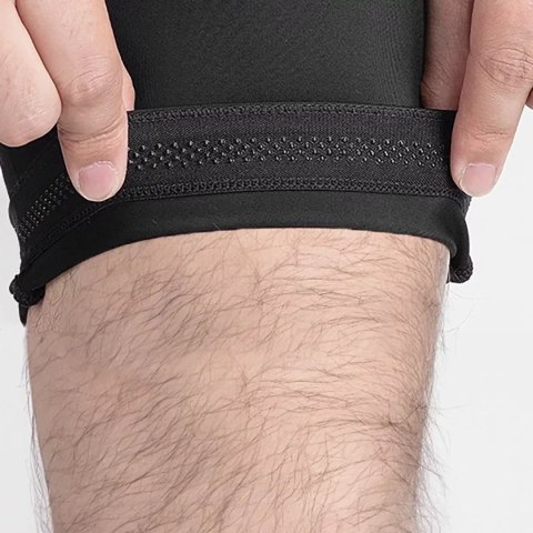 RockBros Spodenki rowerowe Rockbros RK20022XL krótkie na szelkach z wkładką XXL - czarne RockBros Spodenki rowerowe Rockbros RK20022XL krótkie na szelkach z wkładką XXL - czarne