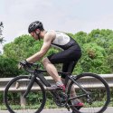 RockBros Spodenki rowerowe Rockbros RK2002M krótkie na szelkach z wkładką M - czarne