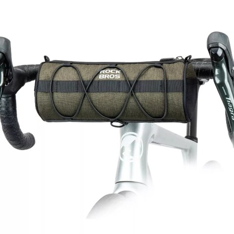 RockBros Torba Rockbros 30110049001 rowerowa na kierownicę 2 l - zielona RockBros Torba Rockbros 30110049001 rowerowa na kierownicę 2 l - zielona