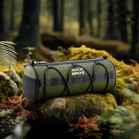 RockBros Torba Rockbros 30110049001 rowerowa na kierownicę 2 l - zielona RockBros Torba Rockbros 30110049001 rowerowa na kierownicę 2 l - zielona