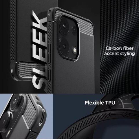 Spigen Etui Spigen Rugged Armor do Xiaomi Redmi Note 13 4G / LTE Matte Black Spigen Etui Spigen Rugged Armor do Xiaomi Redmi Note 13 4G / LTE Matte Black