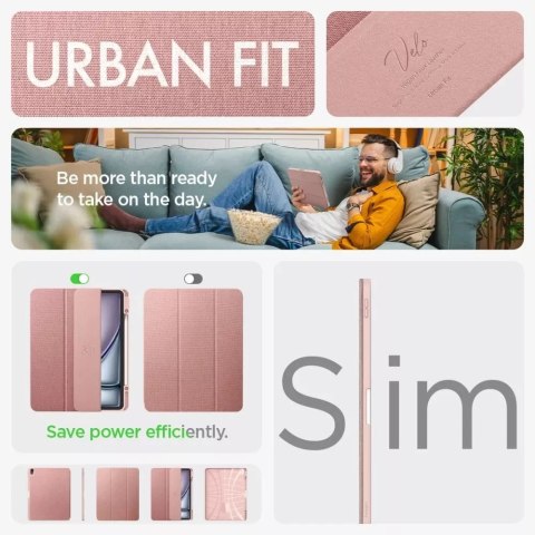 Spigen Etui Spigen Urban Fit do Apple iPad Air 13 2024 Rose Gold Spigen Etui Spigen Urban Fit do Apple iPad Air 13 2024 Rose Gold