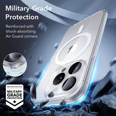 ESR Etui ESR Classic Pro Set Halolock Magsafe do Apple iPhone 15 Pro Clear ESR Etui ESR Classic Pro Set Halolock Magsafe do Apple iPhone 15 Pro Clear