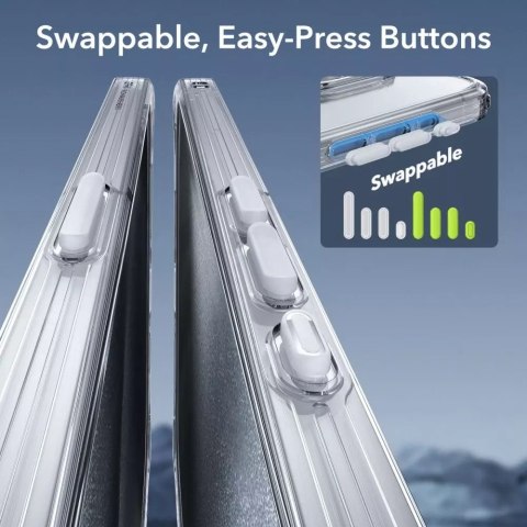 ESR Etui ESR Classic Pro Set Halolock Magsafe do Apple iPhone 15 Pro Clear ESR Etui ESR Classic Pro Set Halolock Magsafe do Apple iPhone 15 Pro Clear