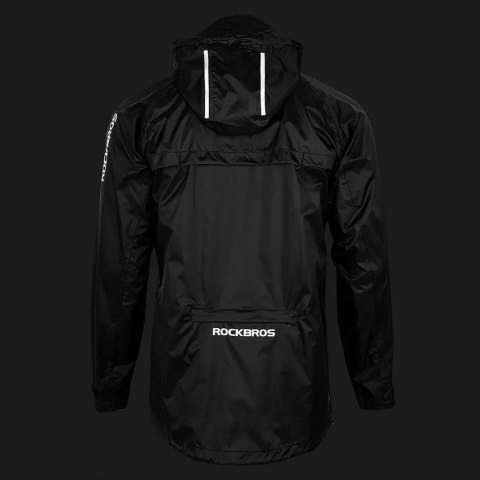 RockBros Kurtka przeciwdeszczowa Rockbros YPY013BK2XL oddychająca wiatroodporna XXL - czarna RockBros Kurtka przeciwdeszczowa Rockbros YPY013BK2XL oddychająca wiatroodporna XXL - czarna