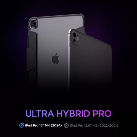 Spigen Etui Spigen Ultra Hybrid "Pro" do Apple iPad Pro 13 7 / 2024 Black Spigen Etui Spigen Ultra Hybrid "Pro" do Apple iPad Pro 13 7 / 2024 Black