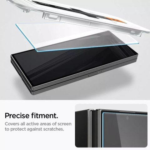Spigen Szkło hartowane Spigen Glas.tR "Ez Fit" 2-pack do Samsung Galaxy Z Fold 6 Clear Spigen Szkło hartowane Spigen Glas.tR "Ez Fit" 2-pack do Samsung Galaxy Z Fold 6 Clear