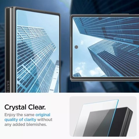 Spigen Szkło hartowane Spigen Glas.tR "Ez Fit" 2-pack do Samsung Galaxy Z Fold 6 Clear Spigen Szkło hartowane Spigen Glas.tR "Ez Fit" 2-pack do Samsung Galaxy Z Fold 6 Clear