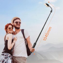 Yesido Selfie stick kijek Statyw Tripod uchwyt magnetyczny do telefonu zdjęć + Pilot Bluetooth Yesido SF19 Magnetic czarny