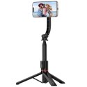 Yesido Selfie stick kijek Statyw Tripod uchwyt magnetyczny do telefonu zdjęć + Pilot Bluetooth Yesido SF19 Magnetic czarny