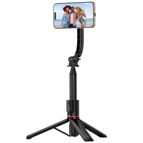 Yesido Selfie stick kijek Statyw Tripod uchwyt magnetyczny do telefonu zdjęć + Pilot Bluetooth Yesido SF19 Magnetic czarny Yesido Selfie stick kijek Statyw Tripod uchwyt magnetyczny do telefonu zdjęć + Pilot Bluetooth Yesido SF19 Magnetic czarny
