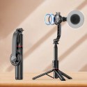 Yesido Selfie stick kijek Statyw Tripod uchwyt magnetyczny do telefonu zdjęć + Pilot Bluetooth Yesido SF19 Magnetic czarny