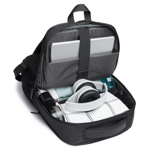 Bange Plecak wodoodporny Bange na laptopa 15.6" miejski podróżny 45x30x16 cm do pracy samolotu męski damski z portem USB Czarny Bange Plecak wodoodporny Bange na laptopa 15.6" miejski podróżny 45x30x16 cm do pracy samolotu męski damski z portem USB Czarny