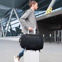Bange Plecak wodoodporny Bange na laptopa 15.6" miejski podróżny rozszerzalny 55 x 35 x 21-27 cm do samolotu męski damski + kłódka szy