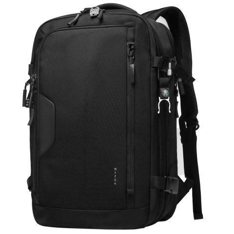 Bange Plecak wodoodporny Bange na laptopa 15.6" miejski podróżny rozszerzalny 55 x 35 x 21-27 cm do samolotu męski damski + kłódka szy Bange Plecak wodoodporny Bange na laptopa 15.6" miejski podróżny rozszerzalny 55 x 35 x 21-27 cm do samolotu męski damski + kłódka szy