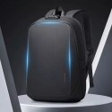 Bange Plecak wodoodporny Bange na laptopa 15.6" podróżny 47x30x12.5 cm do pracy szkoły samolotu męski damski USB antykradzieżowy szyfr