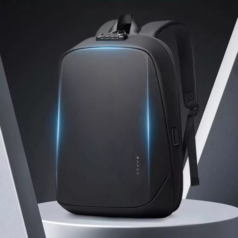 Bange Plecak wodoodporny Bange na laptopa 15.6" podróżny 47x30x12.5 cm do pracy szkoły samolotu męski damski USB antykradzieżowy szyfr Bange Plecak wodoodporny Bange na laptopa 15.6" podróżny 47x30x12.5 cm do pracy szkoły samolotu męski damski USB antykradzieżowy szyfr