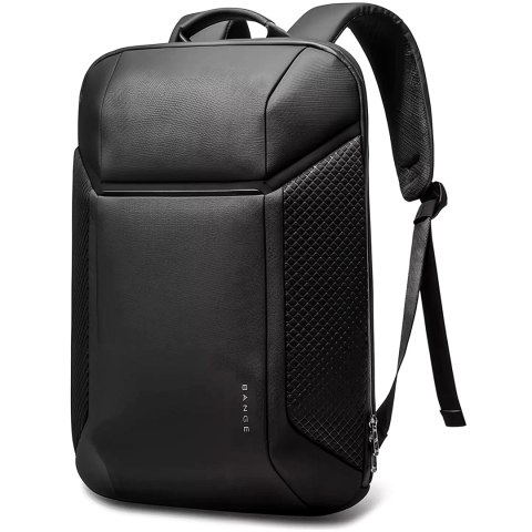 Bange Plecak wodoodporny Bange torba na laptopa 15.6" miejski podróżny 47.5x30x15 cm do pracy szkoły samolotu męski damski Czarny Bange Plecak wodoodporny Bange torba na laptopa 15.6" miejski podróżny 47.5x30x15 cm do pracy szkoły samolotu męski damski Czarny