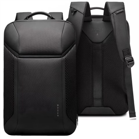 Bange Plecak wodoodporny Bange torba na laptopa 15.6" miejski podróżny 47.5x30x15 cm do pracy szkoły samolotu męski damski Czarny Bange Plecak wodoodporny Bange torba na laptopa 15.6" miejski podróżny 47.5x30x15 cm do pracy szkoły samolotu męski damski Czarny