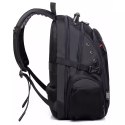 Bange Plecak wodoodporny Bange torba na laptopa 15" miejski podróżny 48x35x23 cm do pracy szkoły samolotu męski damski USB Czarny